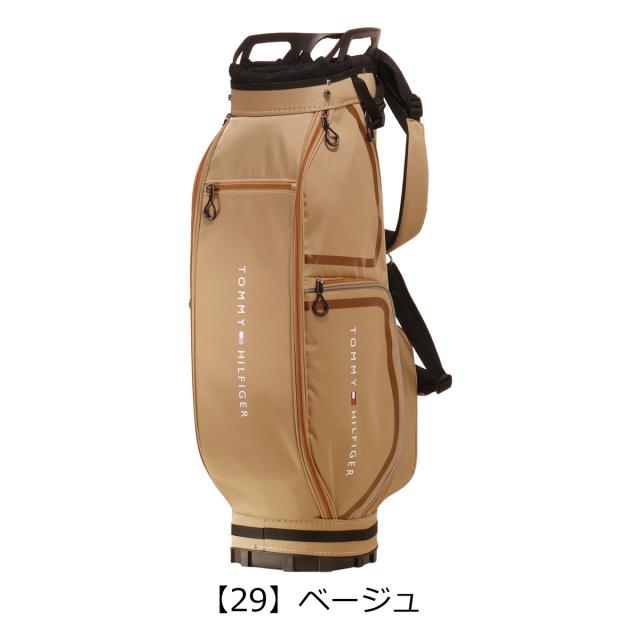 【レビュー投稿で+5％還元】トミーヒルフィガー ゴルフ キャディバッグ カート型 5分割 9型 46インチ対応 3.1kg ユースフル メンズ レディースTHMG5SC3   ゴルフバッグ クリスマス_mp クリスマス_wp