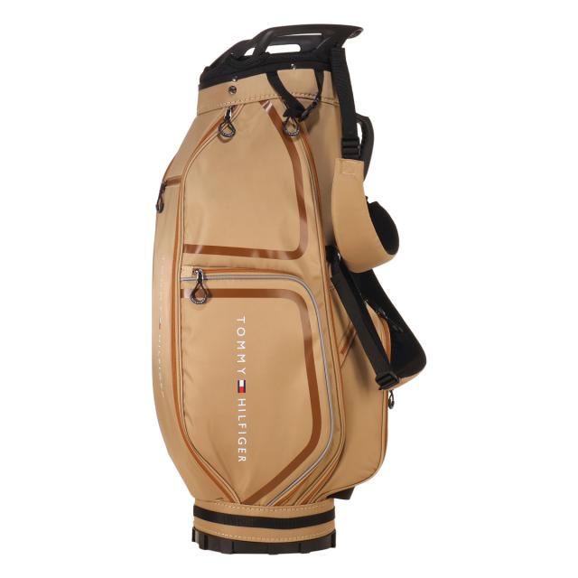 【レビュー投稿で+5％還元】トミーヒルフィガー ゴルフ キャディバッグ カート型 5分割 9型 46インチ対応 3.1kg ユースフル メンズ レディースTHMG5SC3   ゴルフバッグ クリスマス_mp クリスマス_wp