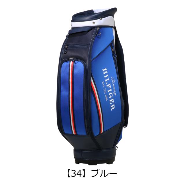 トミーヒルフィガー ゴルフ キャディバッグ カート型 5分割 9型