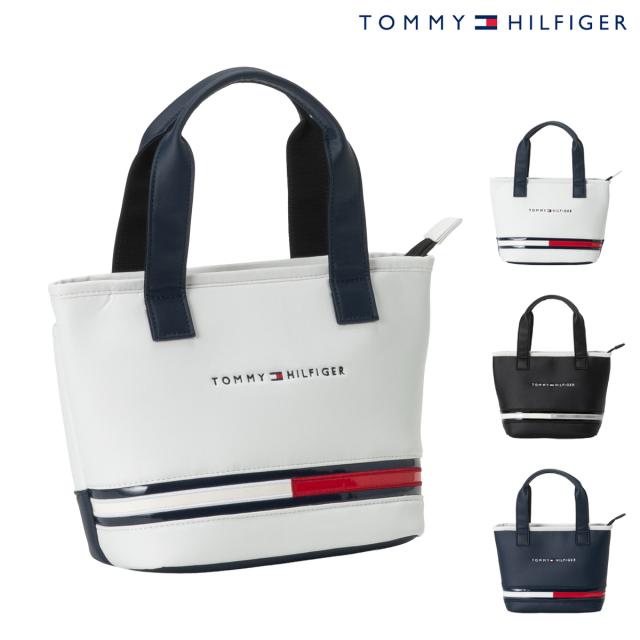 トミーヒルフィガー カートバッグ THMG6STB TOMMY HILFIGER BASIC ROUND BAG カートトート ラウンドバッグ ゴルフ 小物入れ ベーシックシリーズ