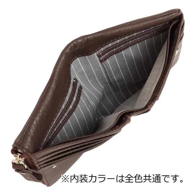 【レビュー投稿で+5％還元】タケオキクチ ミドルウォレット 二つ折り財布 本革 メンズ TKW-00221 レディング TAKEO KIKUCHI｜牛革 レザー ミドル財布 ハーフ財布 セミ長財布 メンズ財布 ブランド ギフト プレゼント_6