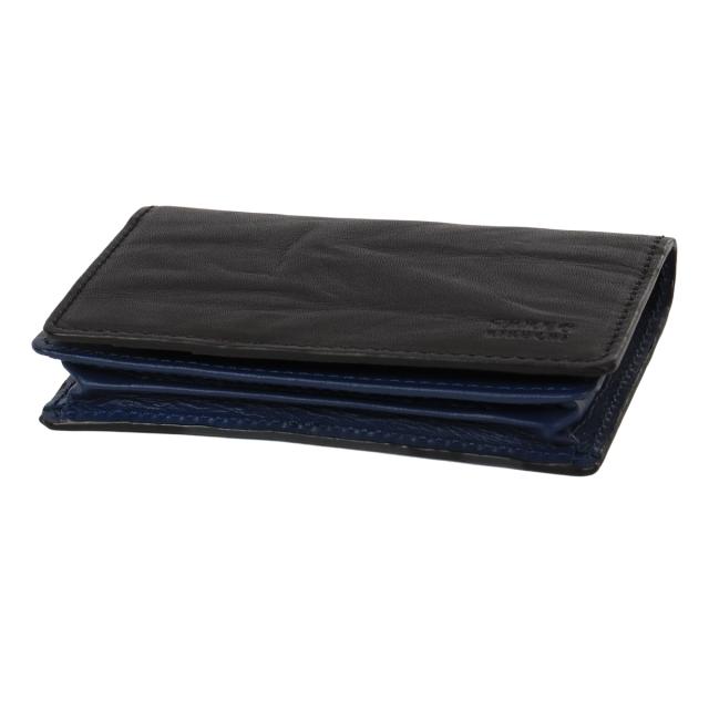 レビュー投稿で+5％還元】タケオキクチ 通しマチ名刺入れ 本革 通し