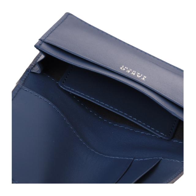 レビュー投稿で+5％還元】タケオキクチ 通しマチ名刺入れ 本革 通し