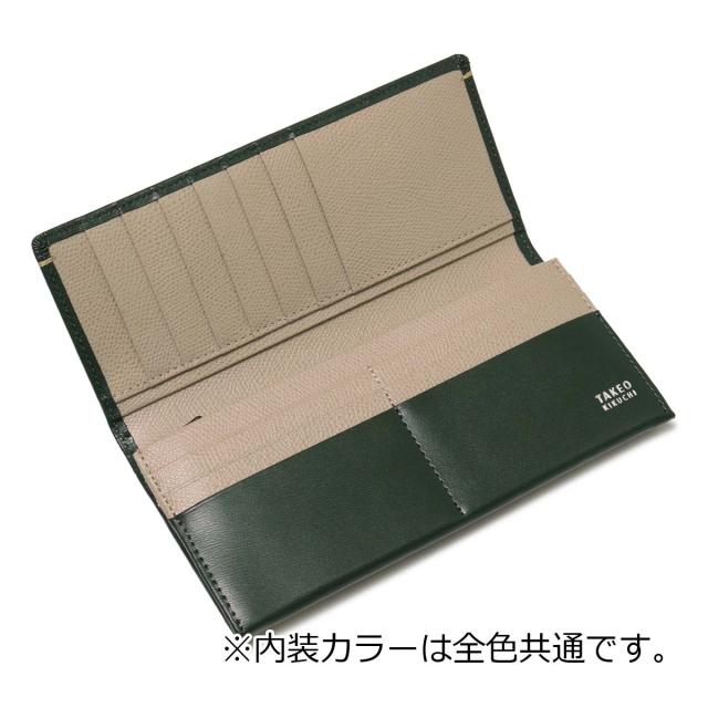 【レビュー投稿で+5％還元】タケオキクチ 長財布 ヨーク 1170123 TAKEO KIKUCHI｜かぶせ 本革 レザー シンプル ブランド 男性 ギフト プレゼント 開運 一粒万倍日_4