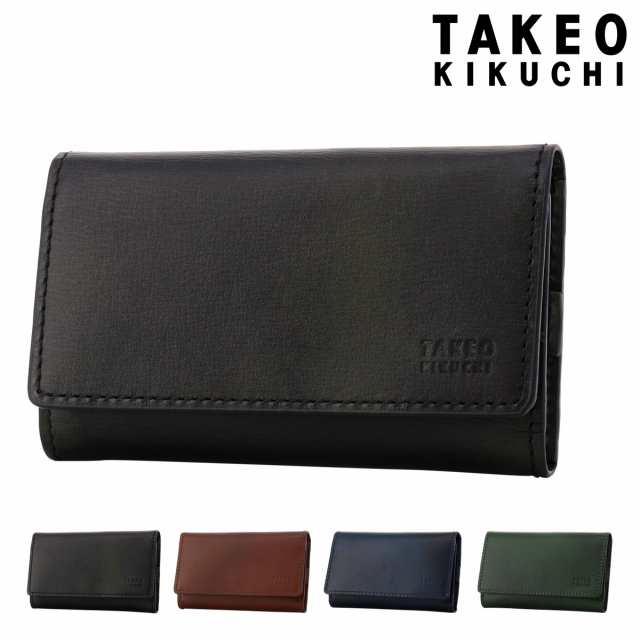 【レビュー投稿で+5％還元】タケオキクチ キーケース 本革 メンズ ルーナ  7075221 TAKEO KIKUCHI | 牛革 レザー v_other バレンタインの通販は