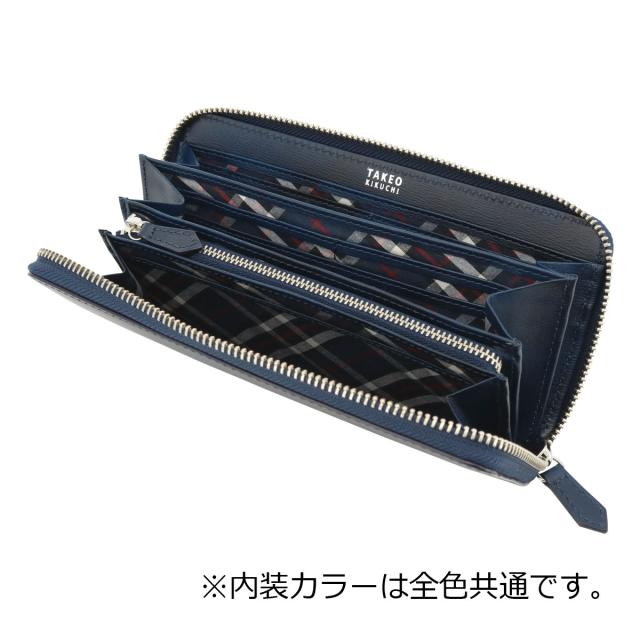 【レビュー投稿で+5％還元】タケオキクチ 長財布 ラウンドファスナー 本革 ルーナ 7150122 TAKEO KIKUCHI | 牛革 レザー 開運 一粒万倍日_4