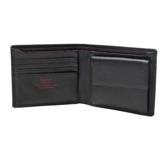 【レビュー投稿で+5％還元】タケオキクチ 二つ折り財布 モルビド 牛革 本革 レザー 9100118 TAKEO KIKUCHI 財布 開運 一粒万倍日_3