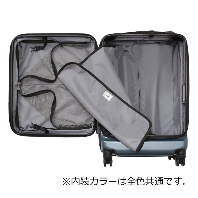 【レビュー投稿で+5％還元】エーストーキョー スーツケース 71L 65cm 4.1kg コーナーストーン2Z 06864 ace.TOKYO | TSAロック搭載 エキスパンダブル フロントオープン 双輪キャスター クリスマス_mp