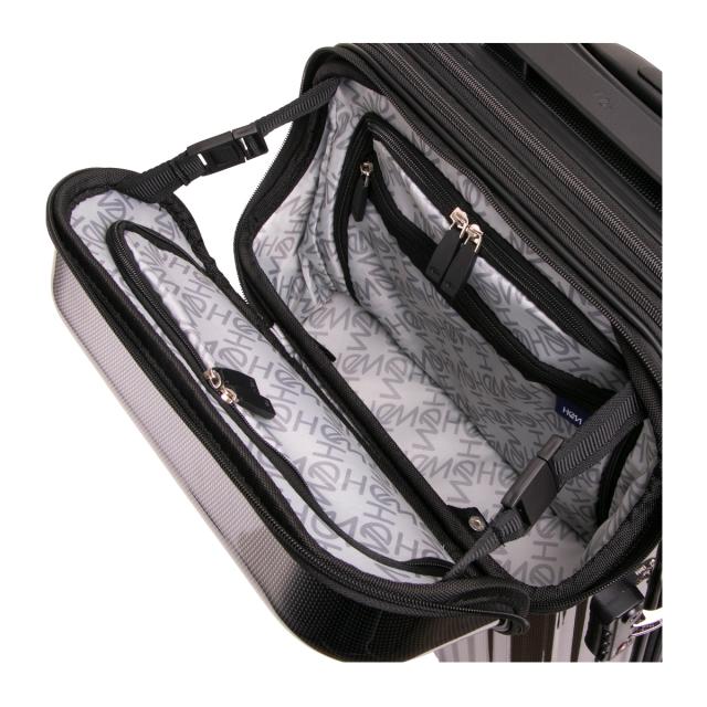 【レビュー投稿で+5％還元】ヘム スーツケース 機内持ち込み 43L 47.5cm 3.4kg リム TR-024-01 HeM｜ハード ファスナー キャリーバッグ キャリーケース トップオープン 拡張 TSAロック搭載 クリスマス_mp