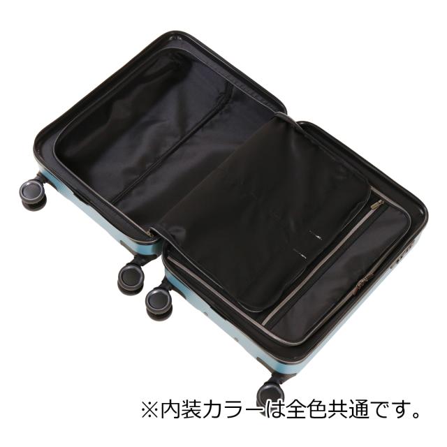 【レビュー投稿で+5％還元】トランジットラウンジ スーツケース 機内持ち込み リップル 34L 46cm 3kg ハード ファスナー 20201 TRANSIT LOUNGE キャリーバッグ キャリーケース TSAロック搭載 1年保証_14