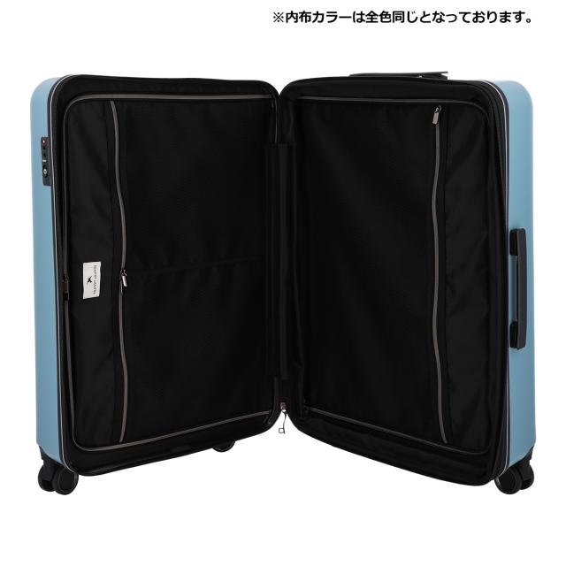 【レビュー投稿で+5％還元】トランジットラウンジ スーツケース リップル 77(86)L 66cm 4.9kg 20237 TRANSIT LOUNGE｜キャリーケース キャリーバッグ ハードケース ファスナー 拡張 エキスパンダブル TSAロック搭載 クリスマス_mp