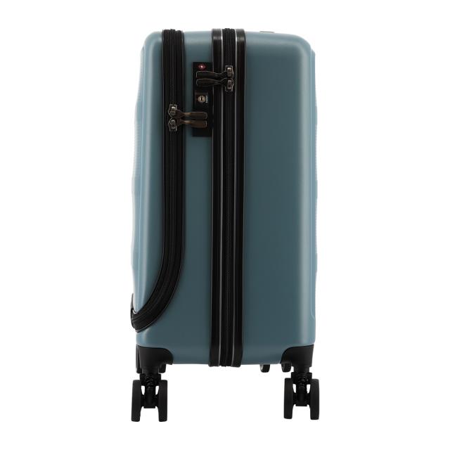 【レビュー投稿で+5％還元】トランジットラウンジ スーツケース 機内持ち込み フロントオープン リップルFO 35L 47cm 3.6kg 20239 TRANSIT LOUNGE｜キャリーケース キャリーバッグ フロントポケット ハードケース ファスナー TSAロック搭載 クリスマス_mp