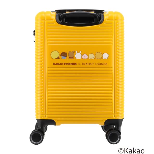 【レビュー投稿で+5％還元】トランジットラウンジ カカオフレンズ スーツケース 34L 46cm 2.8kg50020 TRANSIT LOUNGE KAKAO FRIENDS | キャリーケース ハードキャリー ファスナー TSAロック搭載 クリスマス_mp