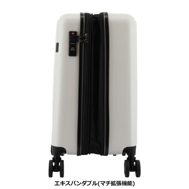 【レビュー投稿で+5％還元】トランジットラウンジ ベルマークコラボ スーツケース 34(39)L 46cm 3kg50030 TRANSIT LOUNGE | キャリーケース ハードケース ファスナー エキスパンダブル 拡張 TSAロック搭載_4