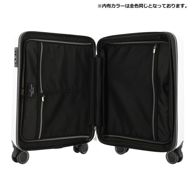 【レビュー投稿で+5％還元】トランジットラウンジ ベルマークコラボ スーツケース 34(39)L 46cm 3kg50030 TRANSIT LOUNGE | キャリーケース ハードケース ファスナー エキスパンダブル 拡張 TSAロック搭載_6