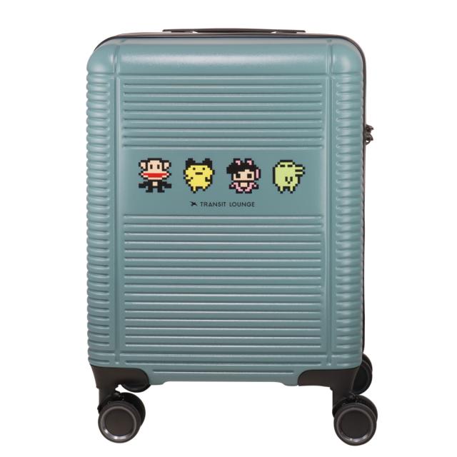 【レビュー投稿で+5％還元】トランジットラウンジ スーツケース たまごっち ポールフランク コラボ PAUL FRANK 34L 54cm 2.8kg 50040 TRANSIT LOUNGE キャリーバッグ 旅行 トラベル TSAロック搭載 1年保証 機内持ち込み まめっち くちぱっち クリスマス_mp