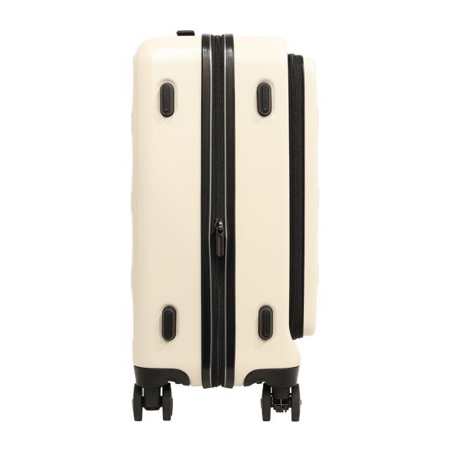 【レビュー投稿で+5％還元】トランジットラウンジ スーツケース ripple PLUS 37(42)L 46cm 3.6kg 80241 TRANSIT LOUNGE | キャリーケース ハードキャリー ファスナー 機内持ち込み可 TSAロック搭載 拡張 エキスパンダブル リップル プラス クリスマス_mp