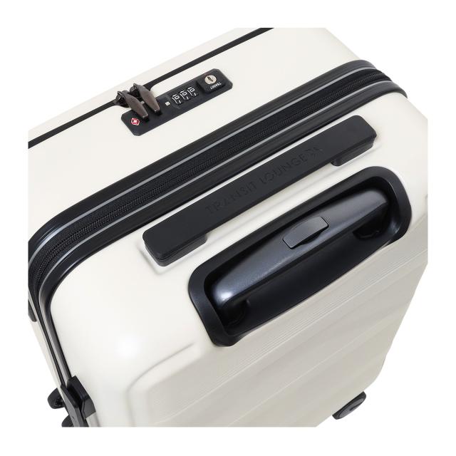 【レビュー投稿で+5％還元】トランジットラウンジ スーツケース ripple PLUS 37(42)L 46cm 3.6kg 80241 TRANSIT LOUNGE | キャリーケース ハードキャリー ファスナー 機内持ち込み可 TSAロック搭載 拡張 エキスパンダブル リップル プラス クリスマス_mp