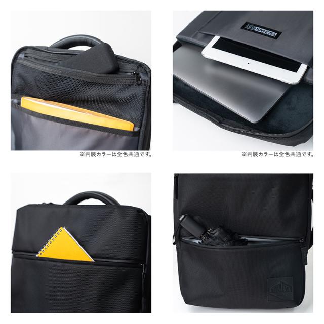 【レビュー投稿で+5％還元】シムクリア リュック A4 サコッシュ付き ツナグバッグ TSB12 TSUNAGU BAG SQUARE SIMCLEAR ビジカジ 撥水 キャリーオンバッグ 2WAY ブリーフケース ビジネスバッグ リュックサック バックパック 通勤 通学_10