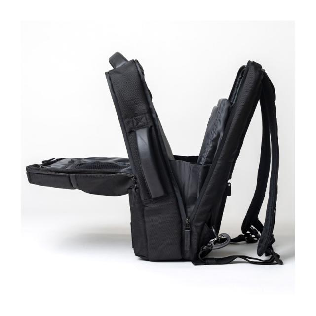 【レビュー投稿で+5％還元】シムクリア リュック A4 サコッシュ付き ツナグバッグ TSB12 TSUNAGU BAG SQUARE SIMCLEAR ビジカジ 撥水 キャリーオンバッグ 2WAY ブリーフケース ビジネスバッグ リュックサック バックパック 通勤 通学_7