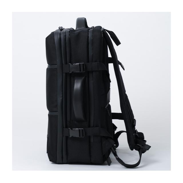 【レビュー投稿で+5％還元】シムクリア リュック A4 拡張 サコッシュ付き ツナグバッグ TSB13 TSUNAGU BAG SQUARE Expandable SIMCLEAR ビジカジ 撥水 キャリーオンバッグ 2WAY ブリーフケース ビジネスバッグ リュックサック バックパック 通勤 通学_3