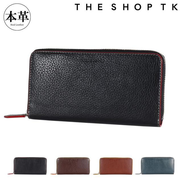 【レビュー投稿で+5％還元】ザ・ショップ・ティーケー 長財布 本革 メンズ 1090122 ヴィーノ THE SHOP TK ラウンドファスナー 開運 一粒万倍日 クリスマス_mp