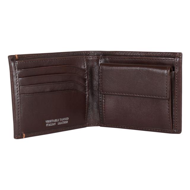 レビュー投稿で+5％還元】ザ・ショップ・ティーケー 二つ折り財布 本革