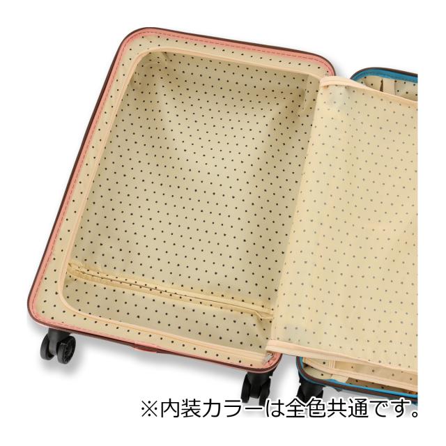 【レビュー投稿で+5％還元】ツモリチサト キャリー スーツケース 58L 60cm 3.9kg ハードキャリー 4261 新ネコドットキャリー tsumori chisato CARRY TSAロック搭載 キャリーケース 軽量 360度回転キャスター クリスマス_mp