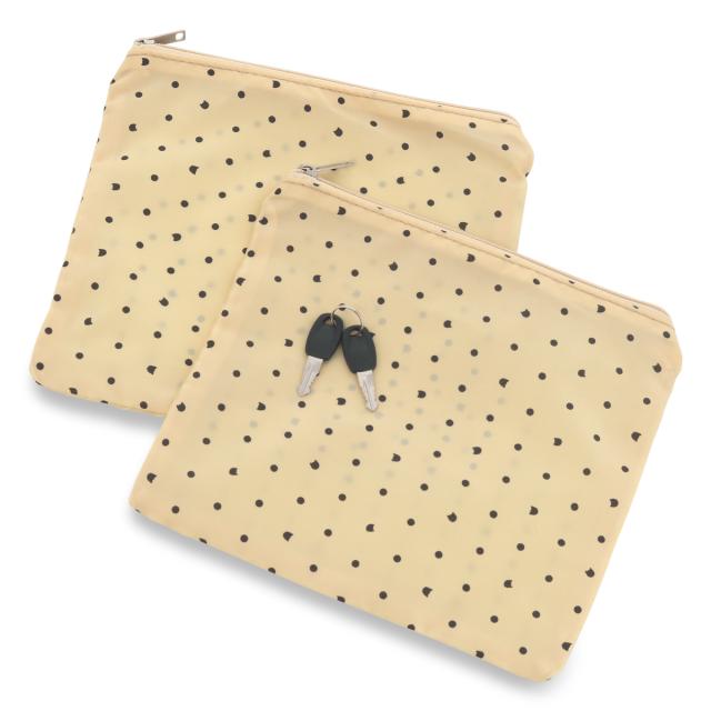 【レビュー投稿で+5％還元】ツモリチサト キャリー スーツケース 58L 60cm 3.9kg ハードキャリー 4261 新ネコドットキャリー tsumori chisato CARRY TSAロック搭載 キャリーケース 軽量 360度回転キャスター クリスマス_mp