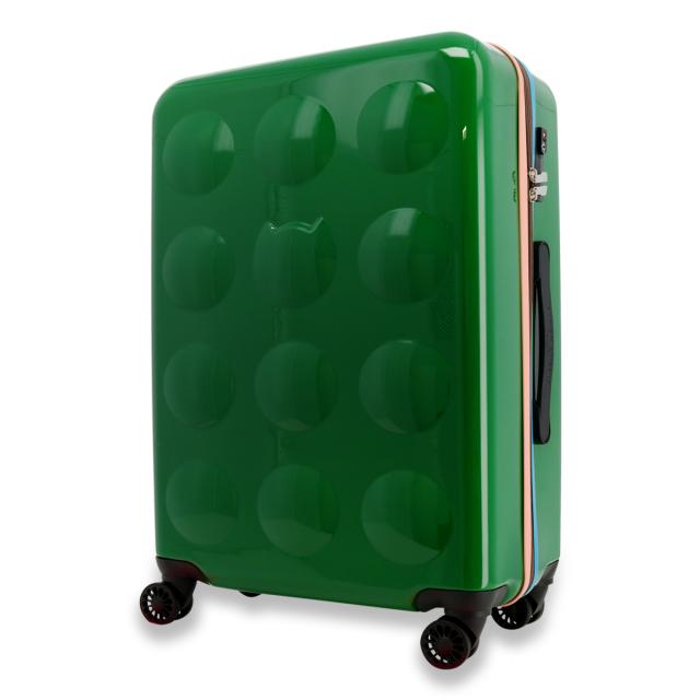 【レビュー投稿で+5％還元】ツモリチサト キャリー スーツケース 58L 60cm 3.9kg ハードキャリー 4261 新ネコドットキャリー tsumori chisato CARRY TSAロック搭載 キャリーケース 軽量 360度回転キャスター クリスマス_mp