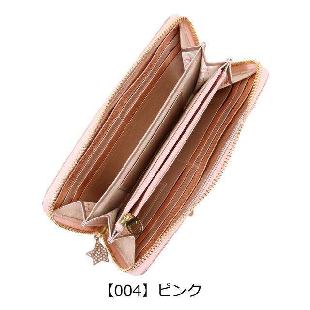 レビュー投稿で+5％還元】ツモリチサト キャリー 長財布 ラウンド