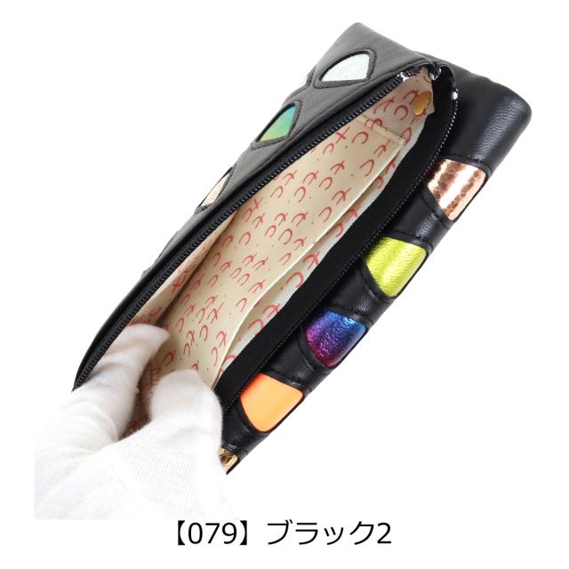 レビュー投稿で+5％還元】ツモリチサト キャリー 長財布 かぶせ 本革 