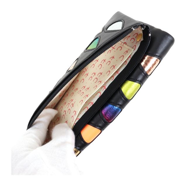 レビュー投稿で+5％還元】ツモリチサト キャリー 長財布 かぶせ 本革