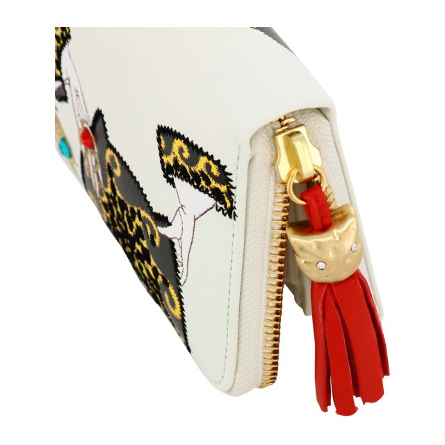 レビュー投稿で+5％還元】ツモリチサト キャリー 長財布 ラウンド