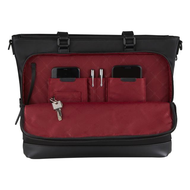 【レビュー投稿で+5％還元】ビクトリノックス トートバッグ 2WAY A4 16L ブラック 611807 ALOX NERO アロックス ネロ VICTORINOX ショルダーバッグ 肩掛け_5
