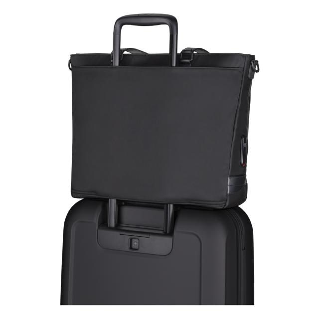【レビュー投稿で+5％還元】ビクトリノックス トートバッグ 2WAY A4 16L ブラック 611807 ALOX NERO アロックス ネロ VICTORINOX ショルダーバッグ 肩掛け_7