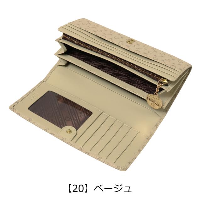 【レビュー投稿で+5％還元】ホワイ 長財布 かぶせ HSC コインハーネス SLG レディース 810730 Why | 馬蹄 エンボス 型押し 開運 一粒万倍日_12