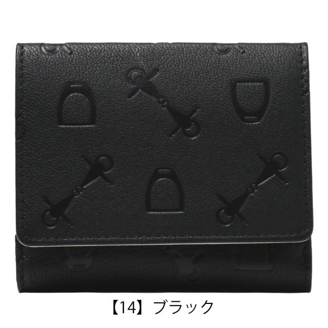 【レビュー投稿で+5％還元】ホワイ 二つ折り財布 本革 ハーネスシェードエンボスレザー SLG レディース 819803 Why | エンボス 山羊革 レザー バイカラー 開運 一粒万倍日_13