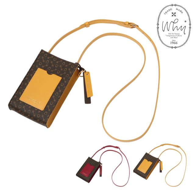 【レビュー投稿で+5％還元】ホワイ スマホショルダー ミニポシェット コンテンポラリー SLG レディース 830105  Why バイカラー クリスマス_mp クリスマス_wp