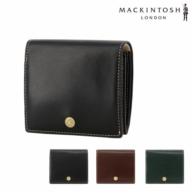 【レビュー投稿で+5％還元】マッキントッシュロンドン 二つ折り財布 ヘリテージ メンズ 6060021 MACKINTOSH LONDON HERITAGE 牛革 本革