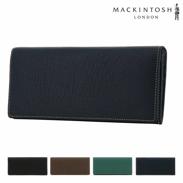 【レビュー投稿で+5％還元】マッキントッシュ ロンドン 長財布 かぶせ メンズ 60069 MOUSSE ムース MACKINTOSH LONDON 山羊革 牛革 本革