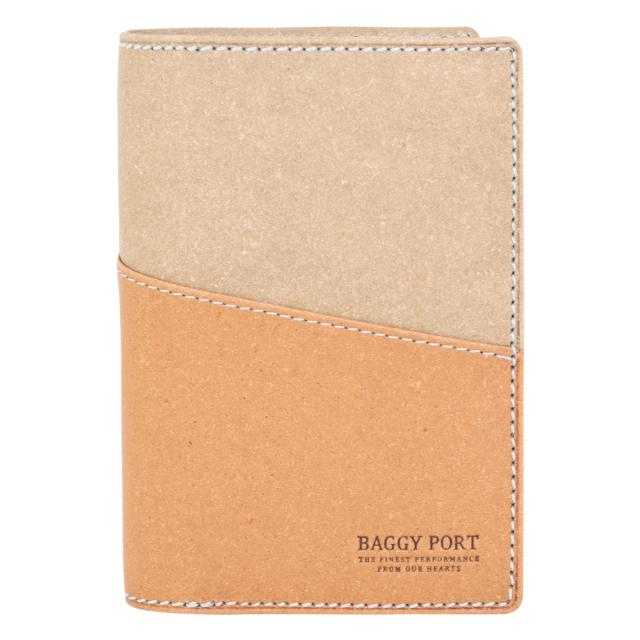 【レビュー投稿で+5％還元】バギーポート 二つ折り財布 ミドル財布 ハーフウォレット リサイクルレザー メンズ ZKM602 BAGGY PORT ミニ財布 小銭入れ レザー 牛革 イタリアンレザー 開運 一粒万倍日 クリスマス_mp レビュー投稿で+5％還元】バギーポート 二つ折り財布 ミドル財布