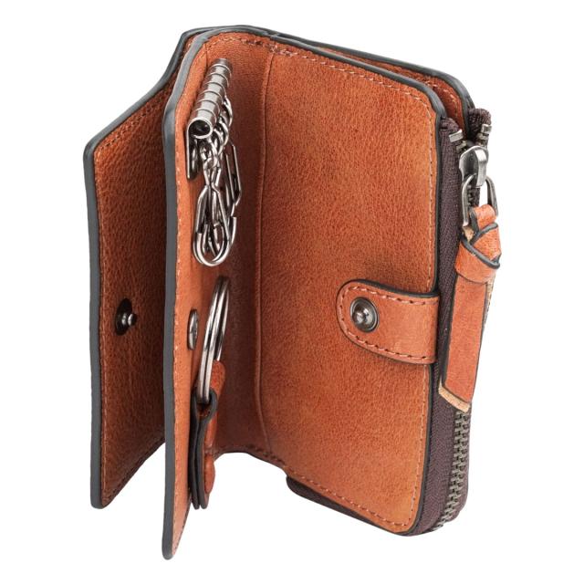 レビュー投稿で+5％還元】ゾナール キーケース 本革 オルロ メンズ