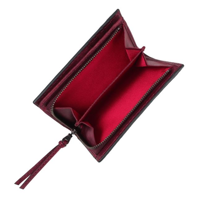 【レビュー投稿で+5％還元】バギーポート 二つ折り財布 本革 ミドルウォレット メンズ レディース ZYS2402 ブオナ BAGGY PORT イタリアンレザー 経年変化 開運 一粒万倍日_4