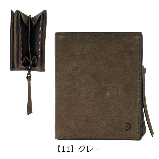 【レビュー投稿で+5％還元】バギーポート 二つ折り財布 本革 コンパクト ミニ財布 メンズ レディース ZYS2415 ブオナ BAGGY PORT イタリアンレザー 経年変化 開運 一粒万倍日_9