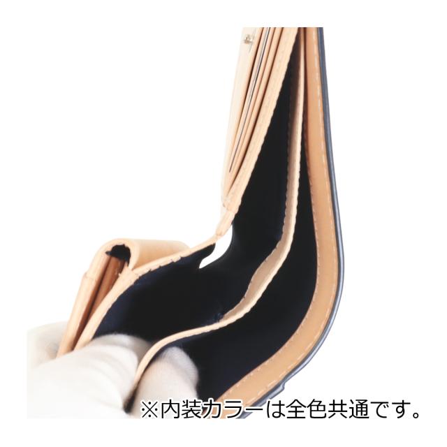 レビュー投稿で+5％還元】バギーポート ハーフウォレット 本革 藍染型