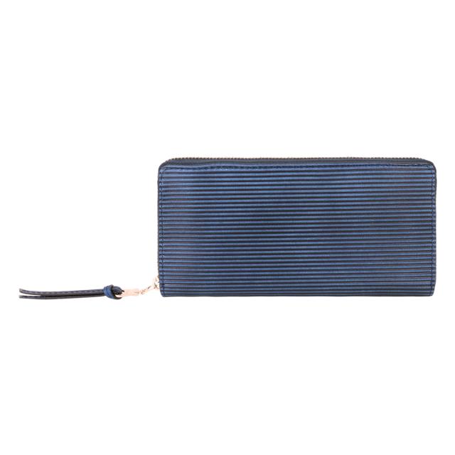 【レビュー投稿で+5％還元】バギーポート 長財布 本革 藍染型押しストレート メンズ ZYS297 BAGGY PORT ロングウォレット 札入れ レザー 牛革 イタリアンレザー 型押し 開運 一粒万倍日_1