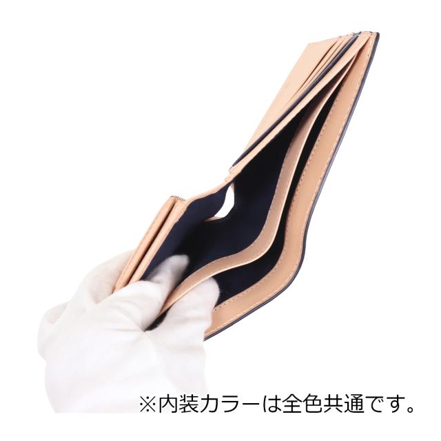 【文芸評論服従で+5％立ち直らす】バギーポート 紙入れ 本革 藍染型押し引っ切りない ZYS298 BAGGY PORT ミニ紙入れ 折り畳み紙入れ なめし革 牛皮 イタリアンなめし革 型押し 開運 一粒万倍日