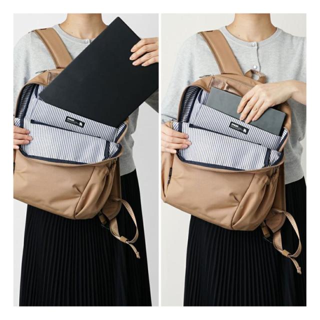 【レビュー投稿で+5％還元】moz リュック A4 レディース メンズ ZZRK-02 モズ | バックパック 撥水 軽量_7