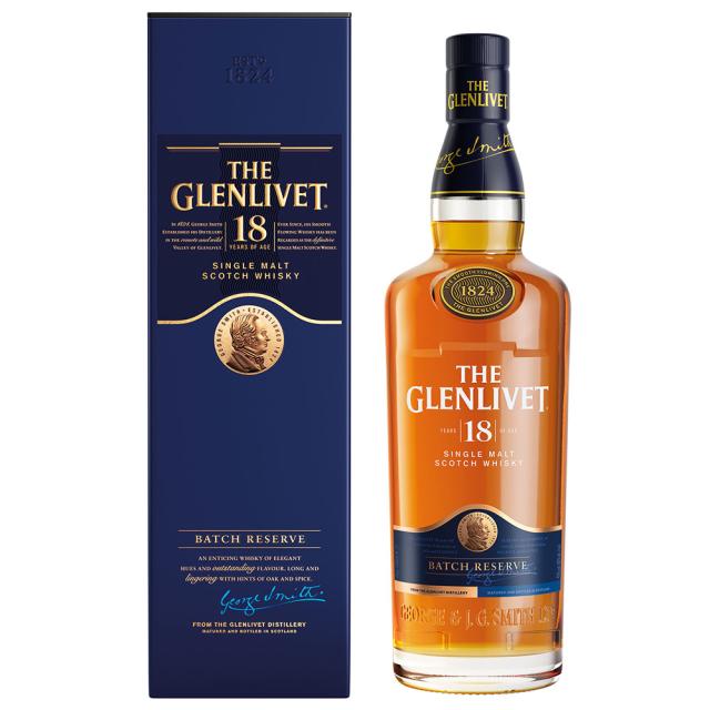 シングルモルトウィスキー ザ・グレンリベット18年 700ml